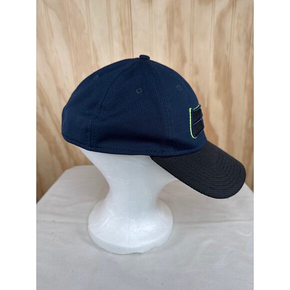 Seattle Seahawks New Era 9Forty NFL Hat Navy Adjustable - Picture 2 of 8